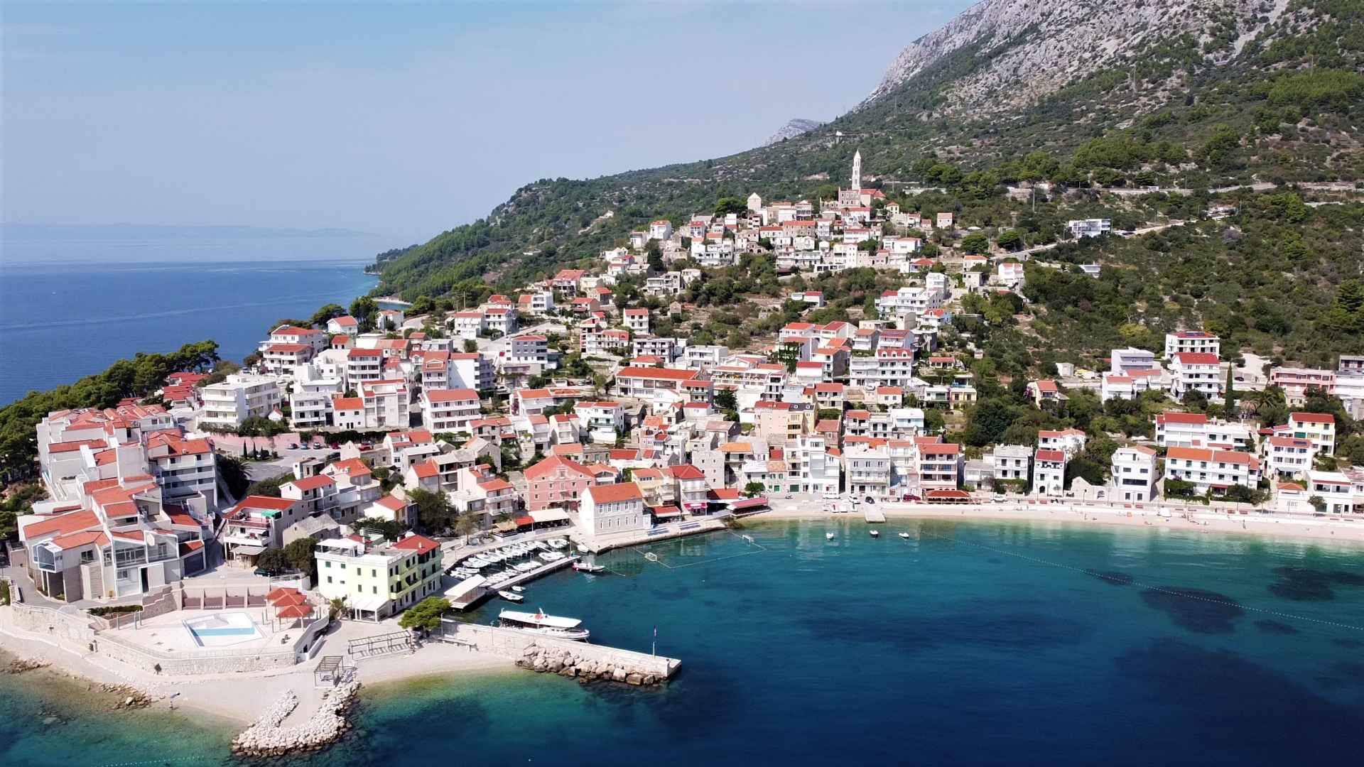 Igrane village on the Makarska Riviera